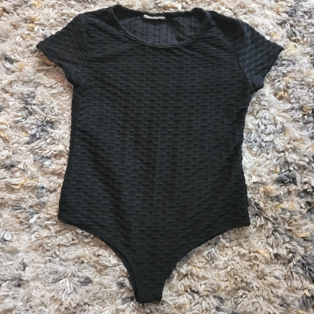 Pre-owned Black bodysuit
